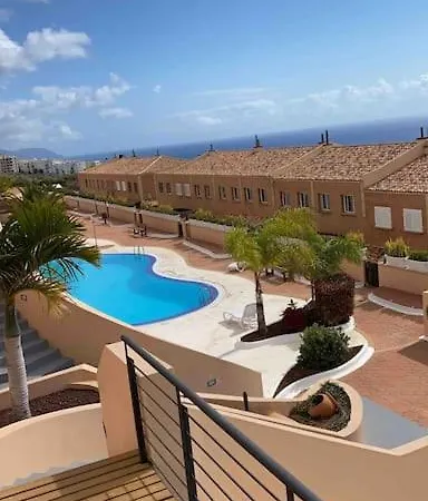 De Lujo Con Piscina Y Vistas Al Mar 度假居 圣克鲁斯-德特内里费